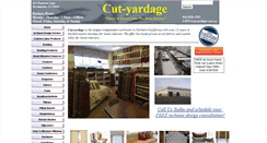 Desktop Screenshot of cut-yardage.com